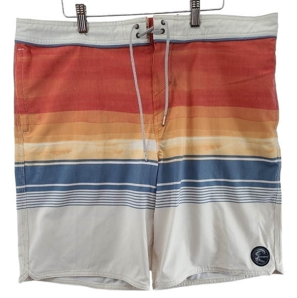 O'NEILL HYPERFREAK 24-7 Boardshorts Men's Swim Suit Trunks Beach Wear Size 38 - Picture 2 of 11
